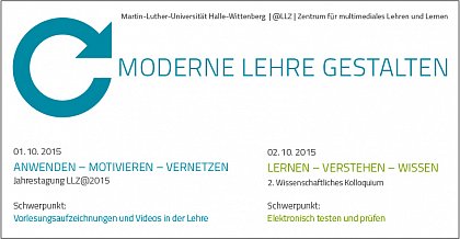 Moderne Lehre gestalten 2015 | @LLZ