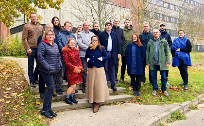 Auftakttreffen des eSALSA-Verbundprojektes am 12. November 2021 in Halle/Saale.